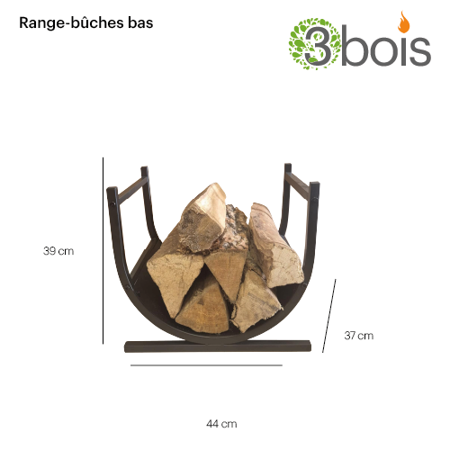 Range bûches bas